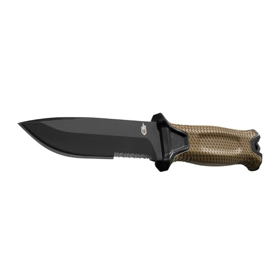 Gerber Gerber Strongarm Tactical Fixed Blade Knife - Serrated Edge Coyote #30-001059N Dark Slate Gray