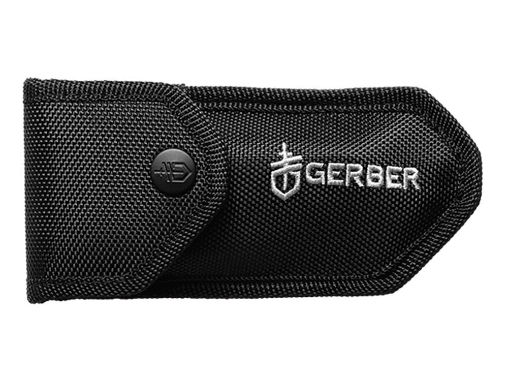 Gerber Gerber Moment Hunting Drop Point Folding Knife - W Sheath #31-002209 Black