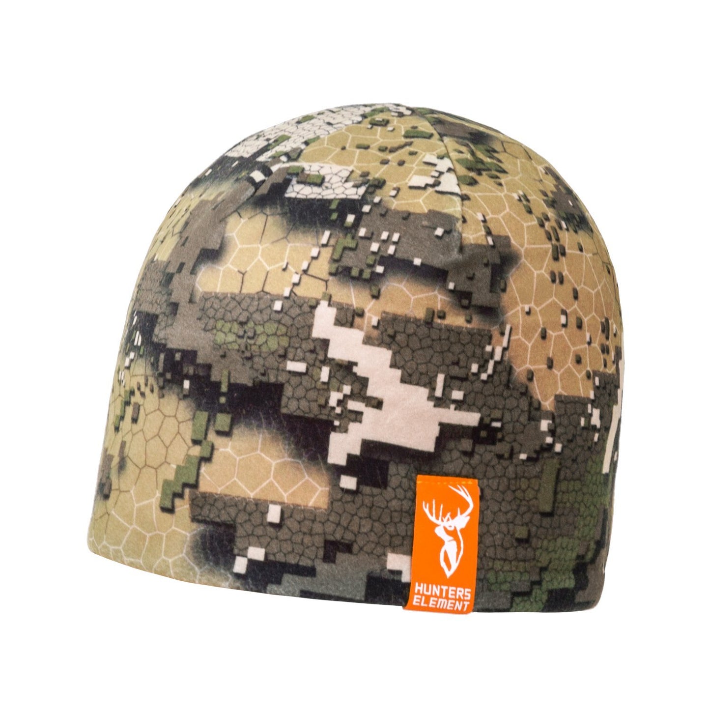 Hunters Element Hunters Element Reversible Pursuit Beanie Camo And Orange Tan