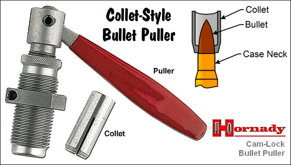 Hornady Hornady Cam-Lock Bullet Puller Collet #12 43 Caliber (430 Diameter) Brown
