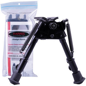 Harris Harris Bipod Swivel 6-9" Notched Leg Black