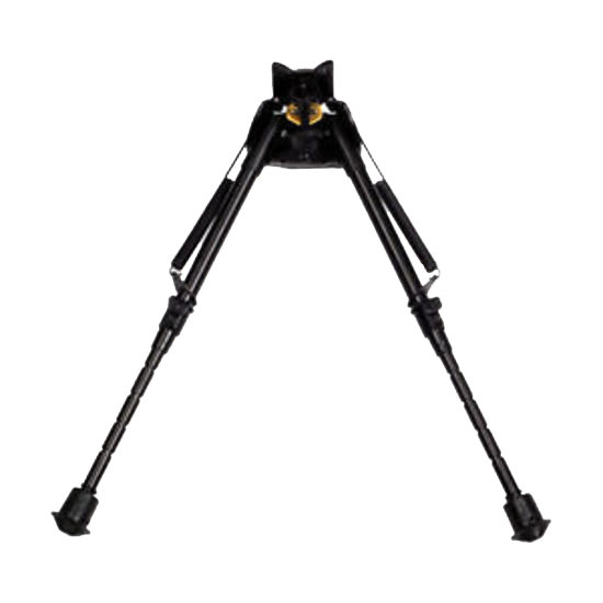 Harris Hy-Skor Quality Adjustable Leg Fixed Shooting Bipod - 6 -9 Inch Black #hsbipodfixed/s Black