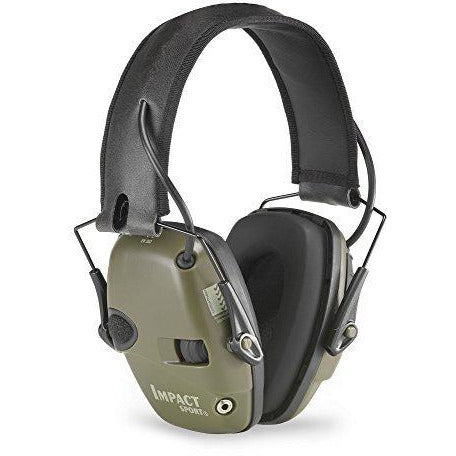 Howard Leight Howard Leight Impact Sport Ear Muff Olive Green Dim Gray