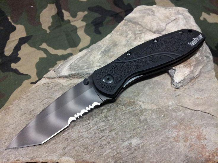 Kershaw Kershaw Blur Tanto Tiger Stripe Ser 1670Ttsst Dark Slate Gray