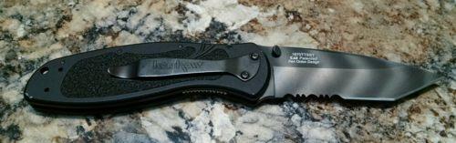 Kershaw Kershaw Blur Tanto Tiger Stripe Ser 1670Ttsst Black