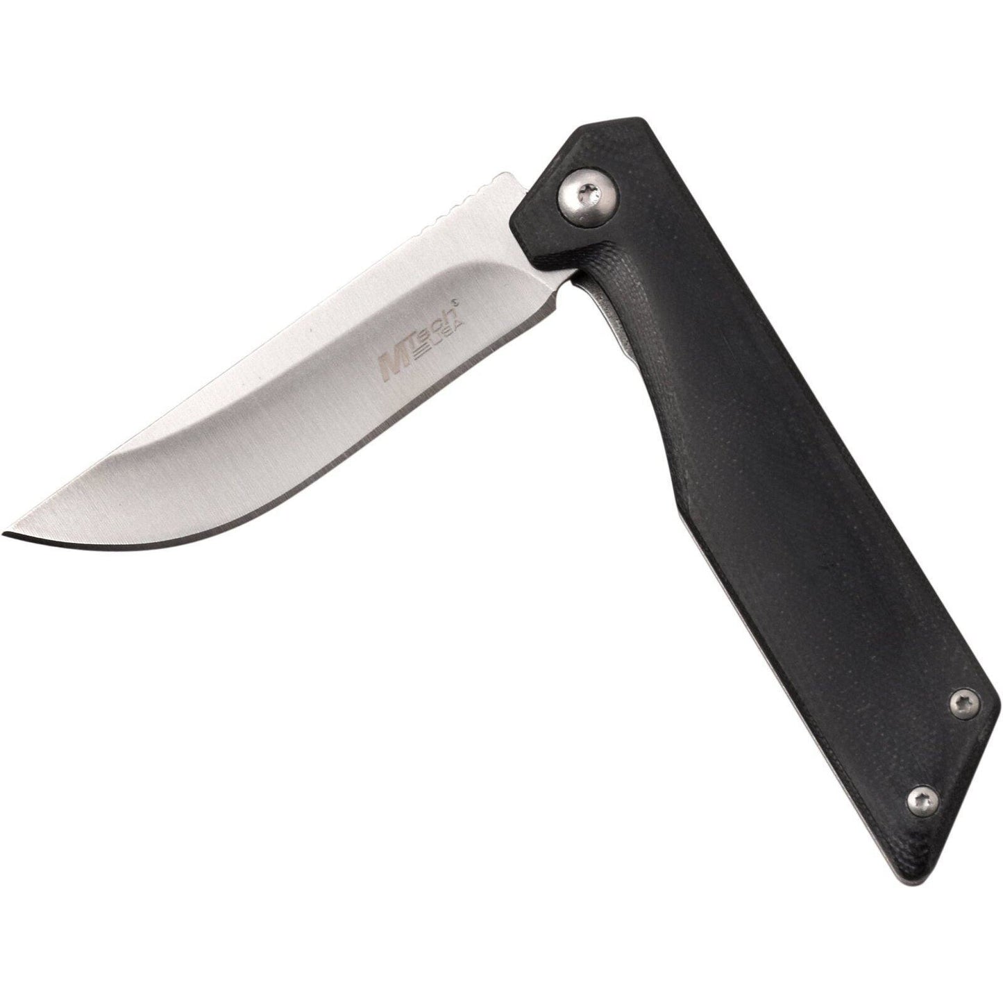 Mtech Drop Point Fine Edge Blade Folding Knife - 7 Inches Overall G10 Handle #mt-1160Ls - Xhunter New Zealand