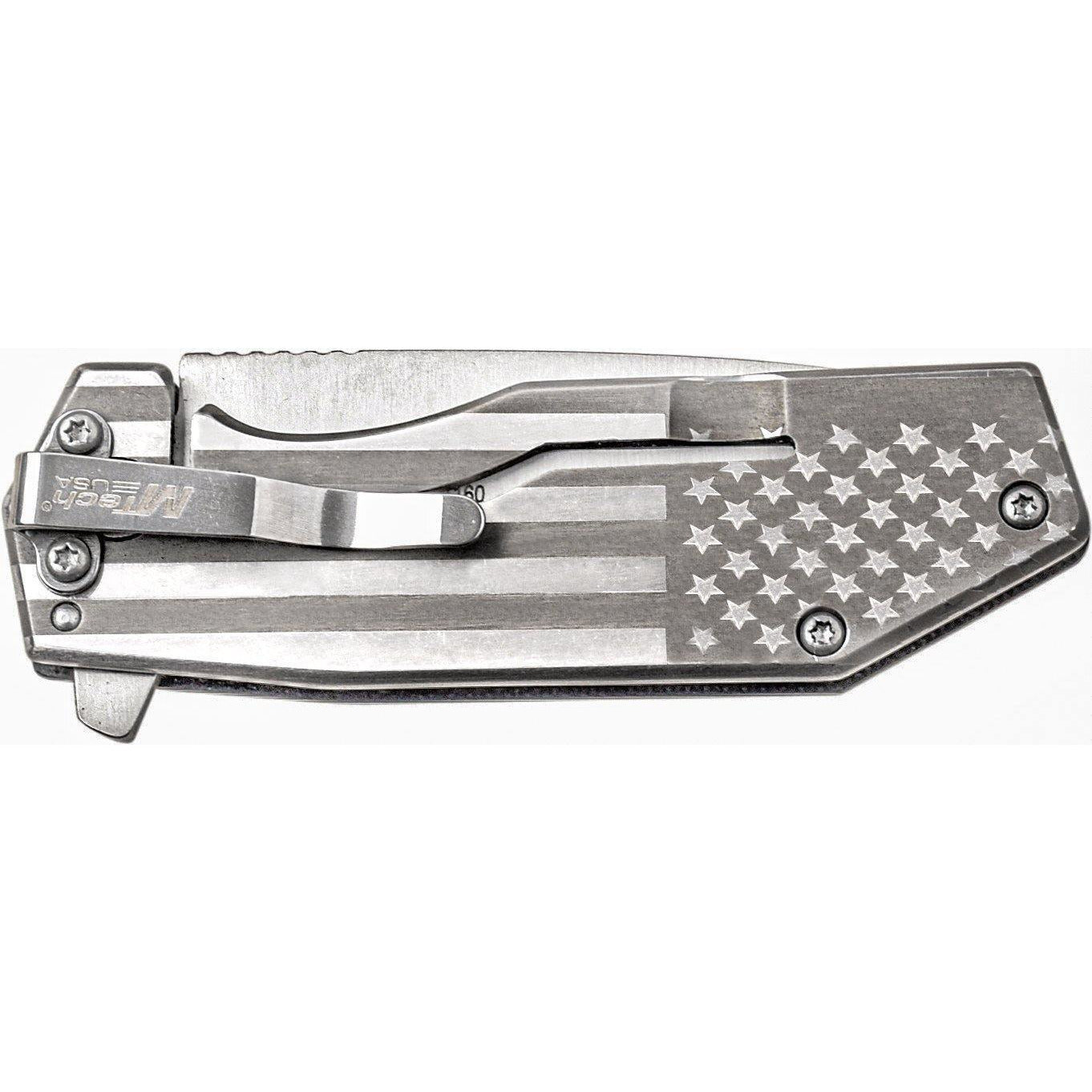 Mtech Drop Point Fine Edge Blade Folding Knife - 6 Inches Overall G10 Handle #mt-1160Sf - Xhunter New Zealand
