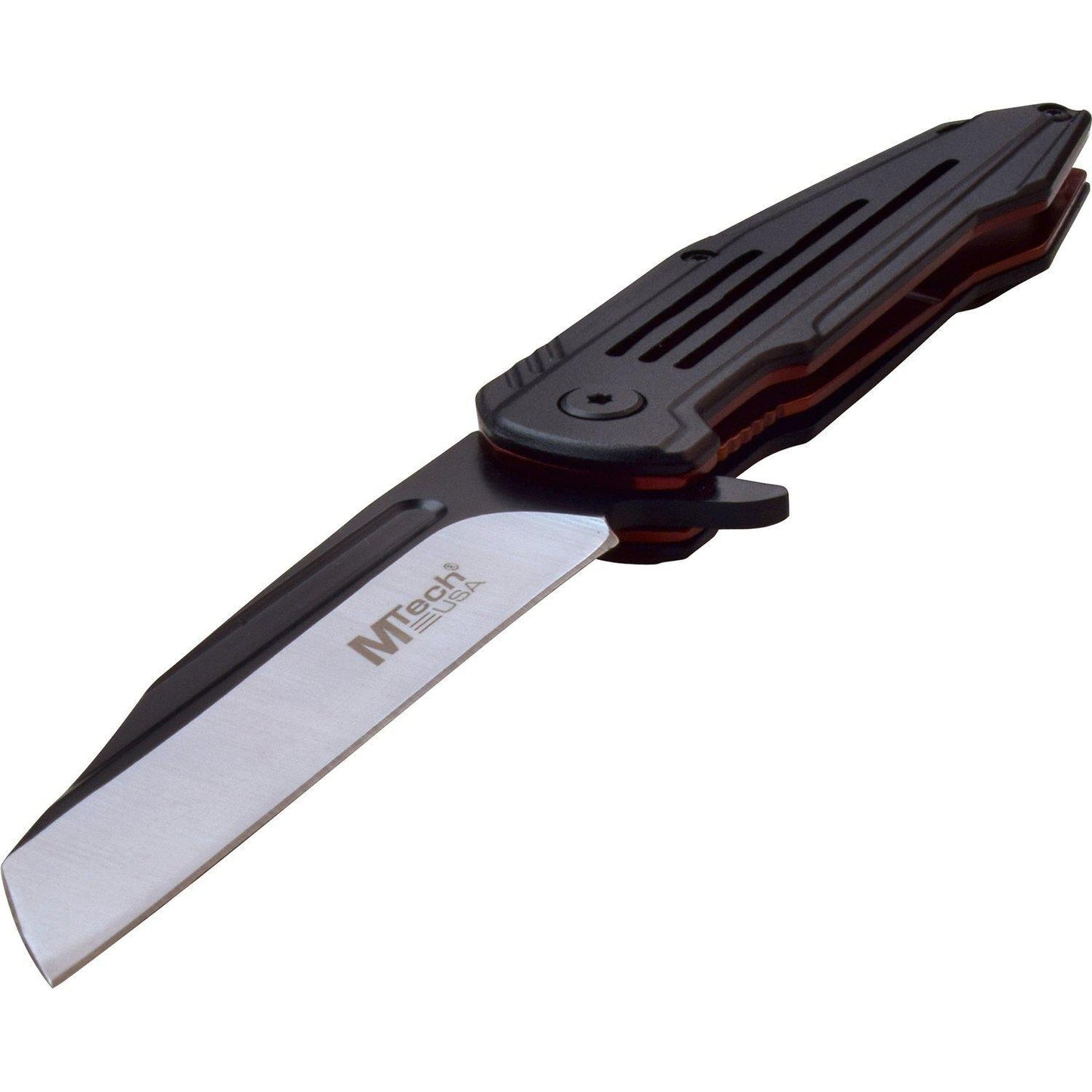 Mtech Wharncliffe Fine Edge Blade Manual Folding Knife - 8 Inches Overall #mt-1060Rd - Xhunter New Zealand