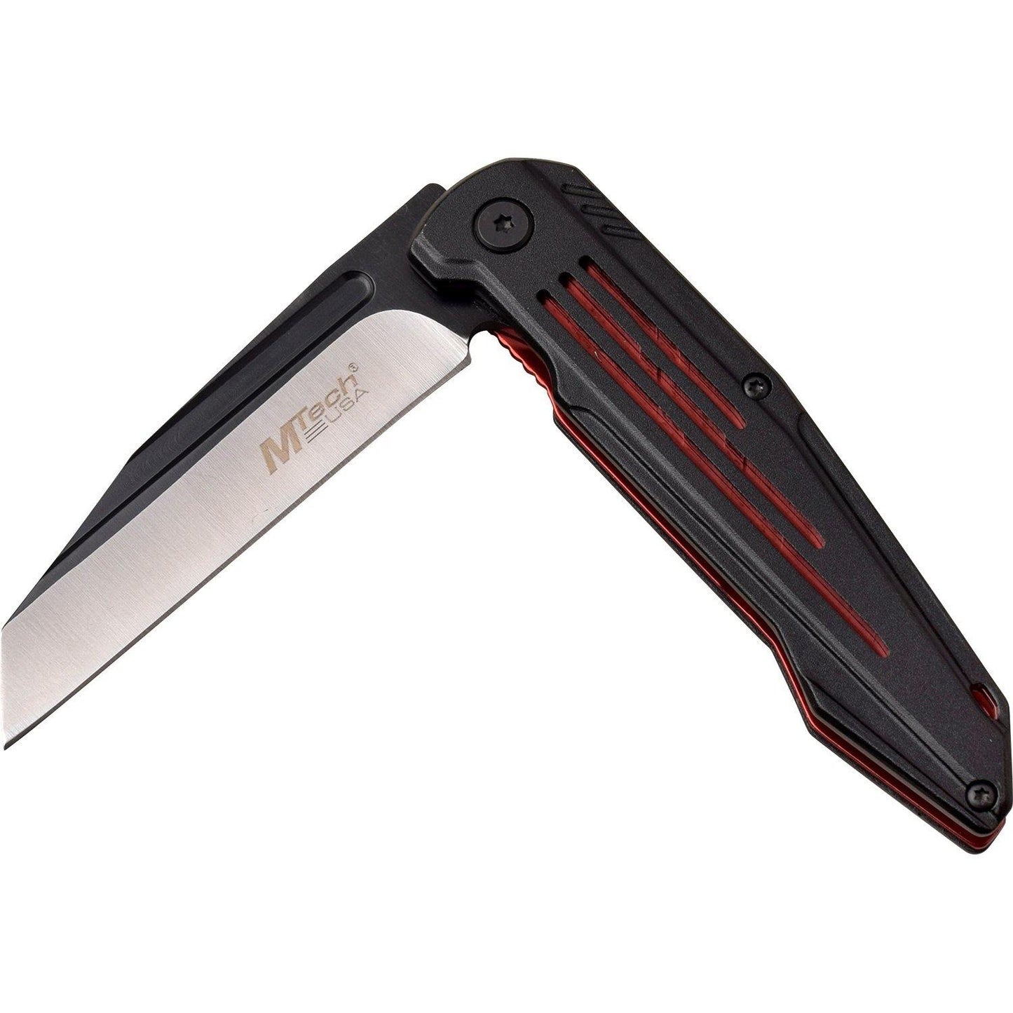 Mtech Wharncliffe Fine Edge Blade Manual Folding Knife - 8 Inches Overall #mt-1060Rd - Xhunter New Zealand