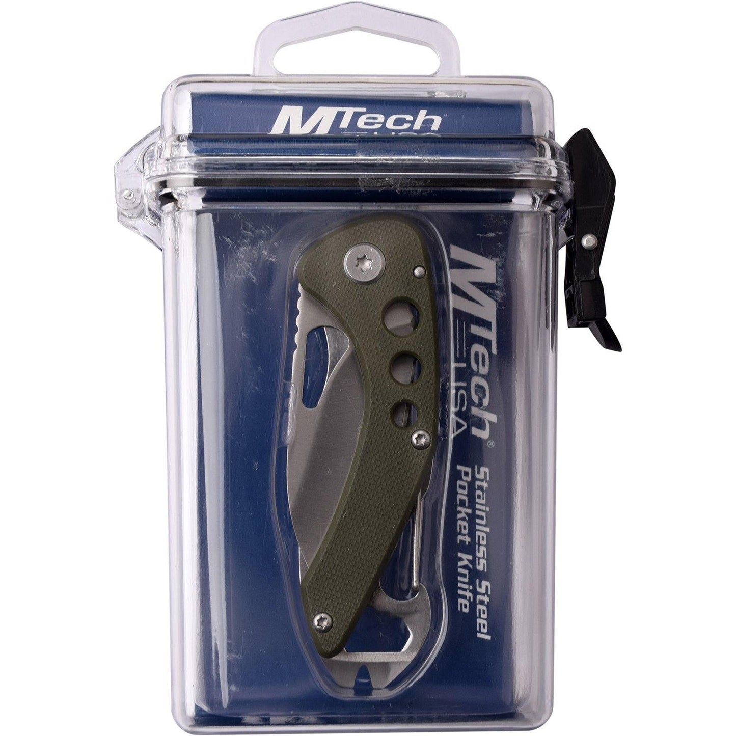 Mtech Drop Point Fine Edge Blade Multifunction Folding Knife - 5.6 Inches G10 Handle #mt-1016Gn - Xhunter New Zealand