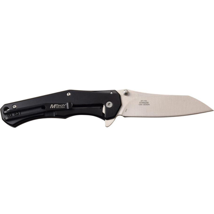 Mtech Mtech Drop Point Manual Folder Knife - 8 Inches Overall #mt-1103Bz Gray