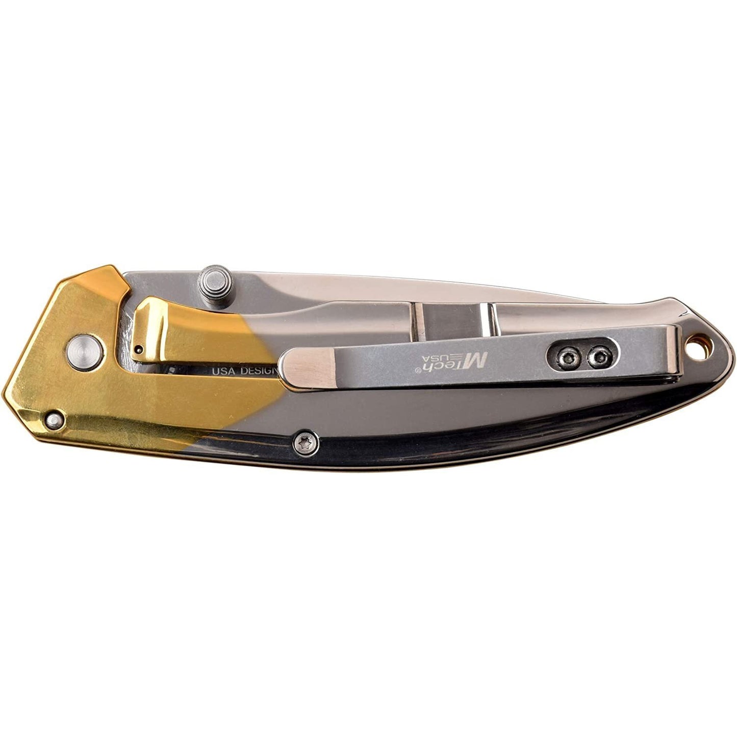 Mtech Mtech Tactical Drop Point Fine Edge Blade Folding Knife - Tinite Coated Handle Frame Lock #mt-1032Gd Dim Gray