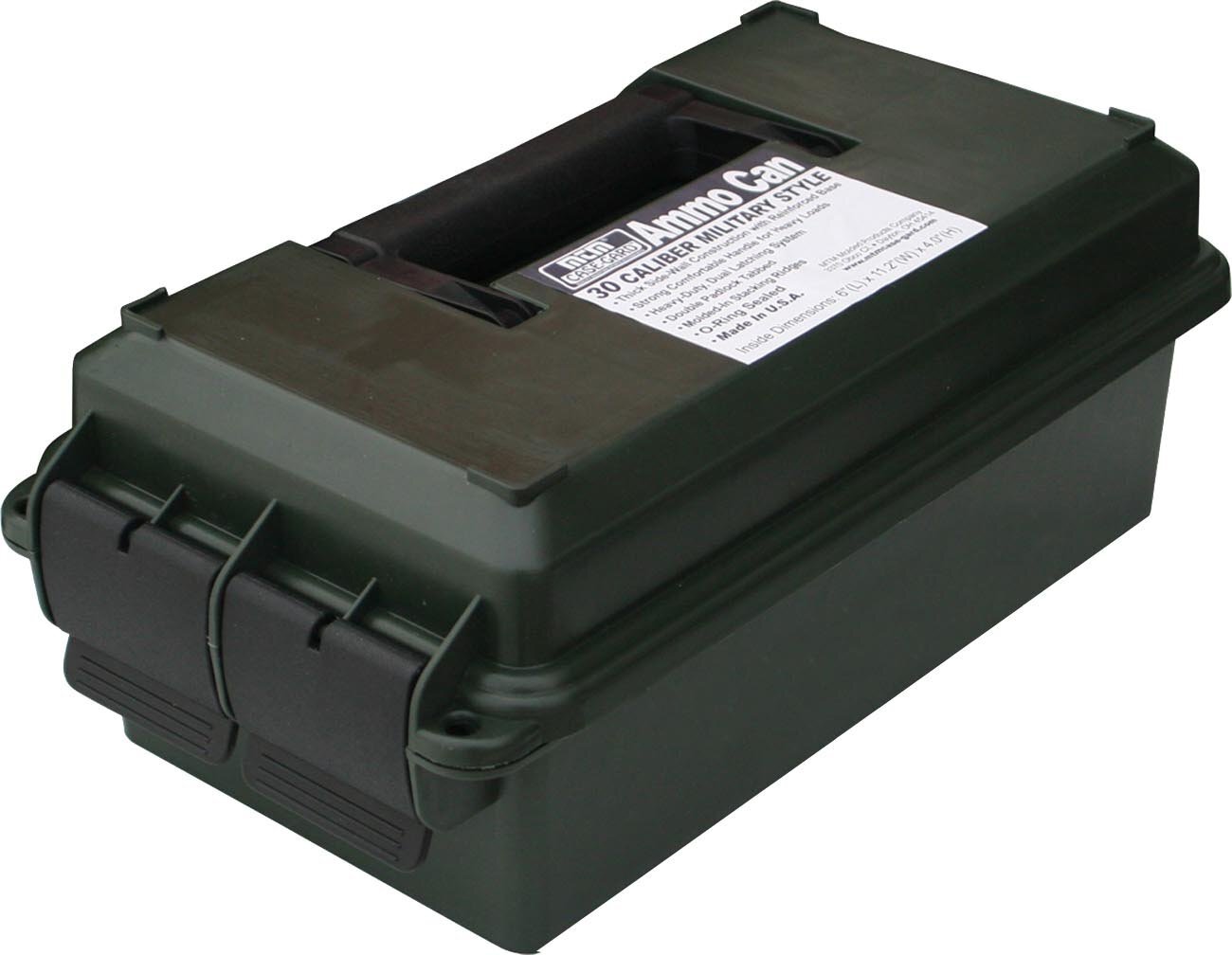 Mtm Case-Gard Mtm Heavy-Duty 30 Caliber Water-Resistant Ammo Can Army Green Ac30C-11 Dark Slate Gray