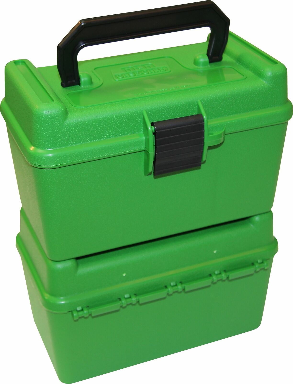 Mtm Case-Gard Mtm H50-Rm Deluxe 50-Round Rifle Ammo Box 220 Swift 22-250 243 308 Win Sea Green