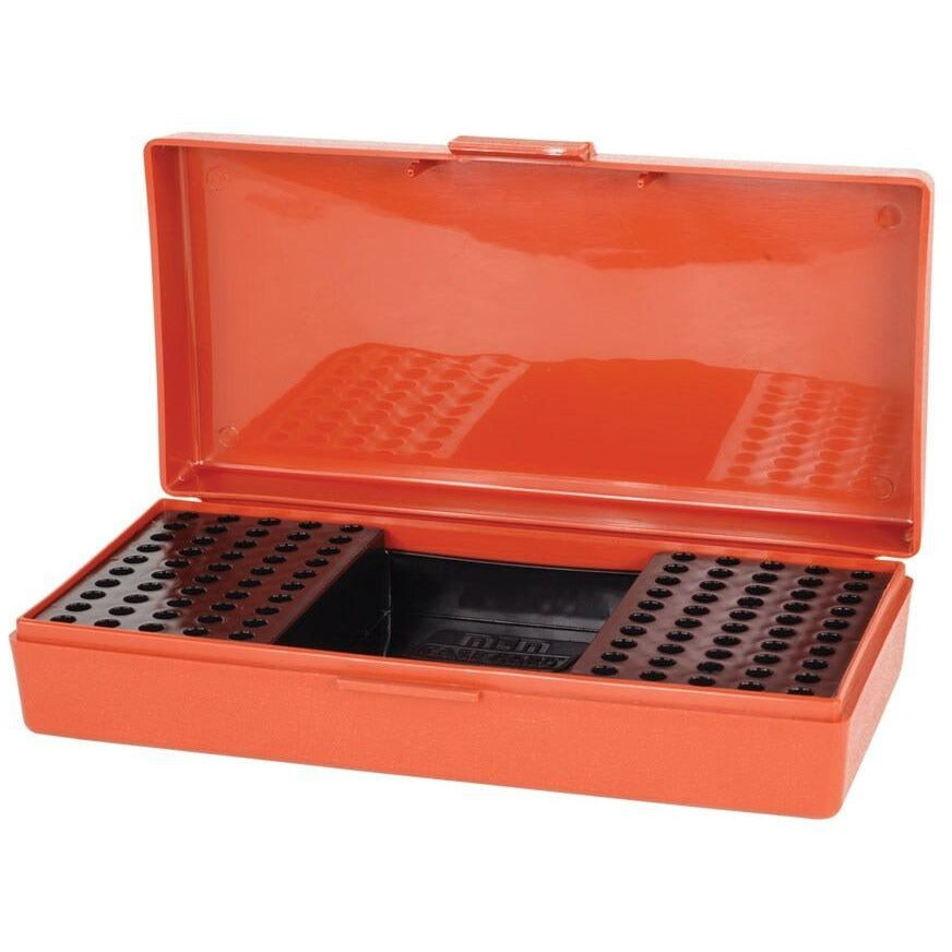 Mtm Case-Gard Mtm Flip-Top Ammo Box - 22 Long Rifle 100-Rnd Rust Red #sb-200-32 Chocolate