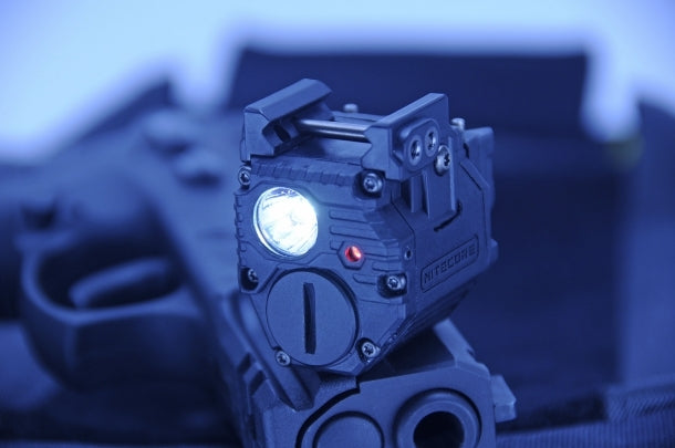 Nitecore Nitecore Pistol Light W/ Laser 300 Lumen - Fits Pic Rail+ Glock #npl10 Dark Slate Blue