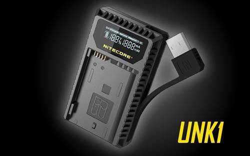 Nitecore Nitecore Dual-Slot Usb Travel Battery Charger - For Nikon Battery #unk1 Dim Gray
