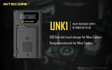 Nitecore Nitecore Dual-Slot Usb Travel Battery Charger - For Nikon Battery #unk1 Dark Slate Gray
