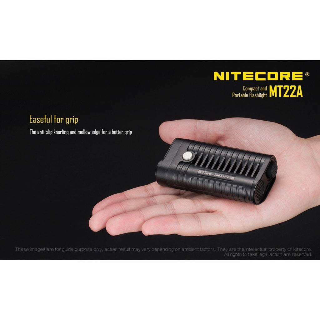 Nitecore Nitecore 260 Lumens Durable Compact  Led Torch - W Batteries Lanyard Clip #mt22A Rosy Brown