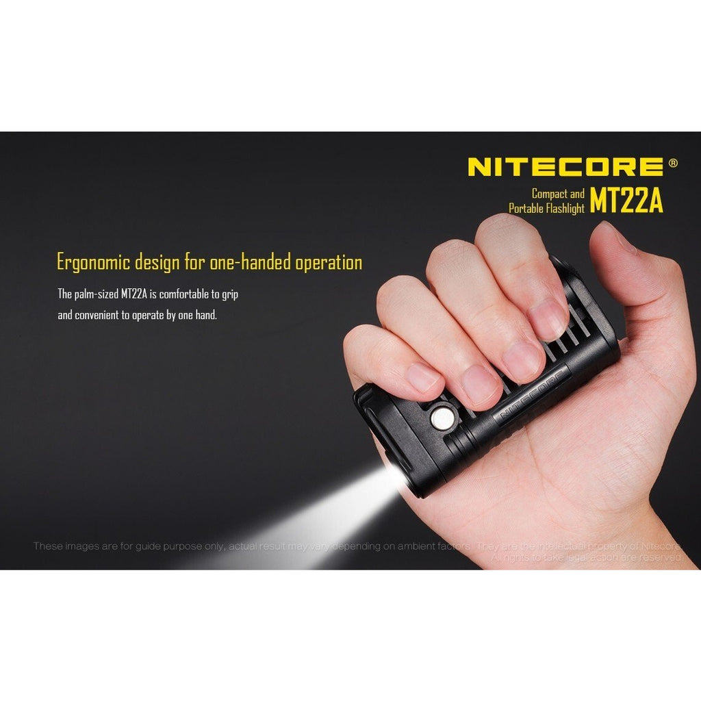 Nitecore Nitecore 260 Lumens Durable Compact  Led Torch - W Batteries Lanyard Clip #mt22A Light Pink