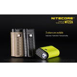 Nitecore Nitecore 260 Lumens Durable Compact  Led Torch - W Batteries Lanyard Clip #mt22A Yellow Green