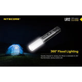 Nitecore Nitecore Mini 2-In-1 Design Camping Lantern Retractable Led Torch - 1000 Lumens #lr12 White Smoke