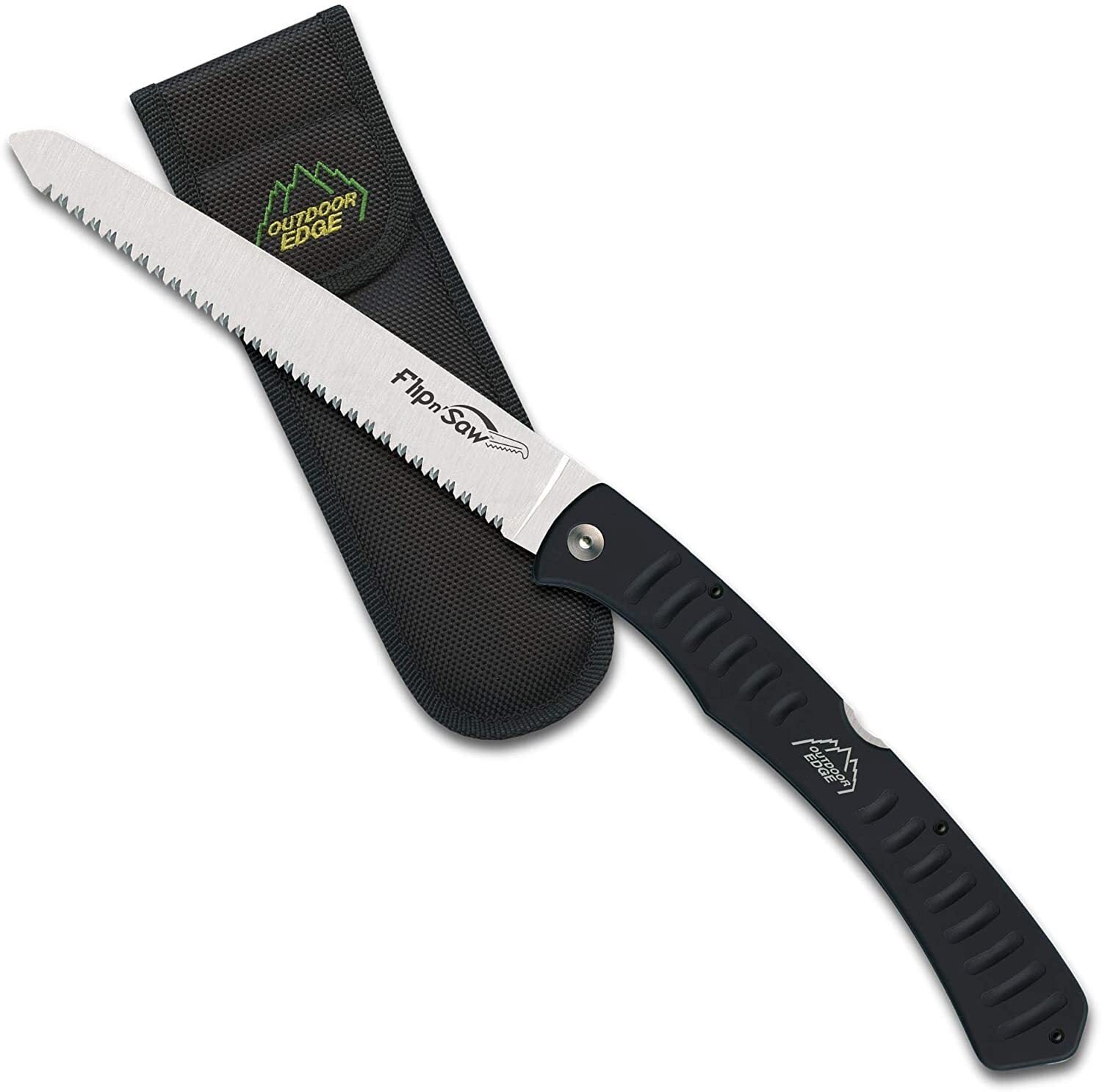 Outdoor Edge Outdoor Edge 15 Inch Flip N Saw Folding Knife - W Black Nylon Sheath #oe-Fw-70 Dark Slate Gray