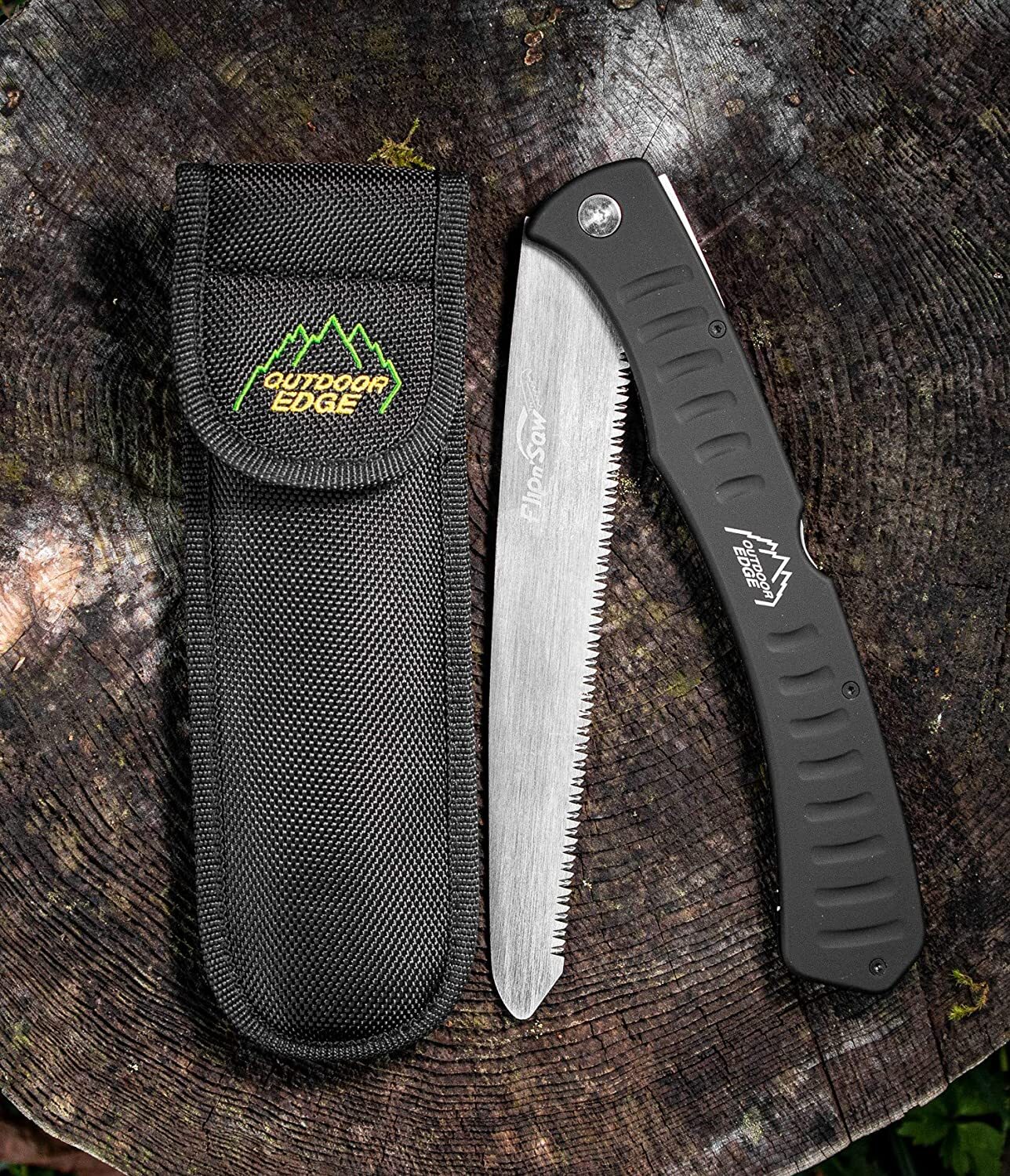 Outdoor Edge Outdoor Edge 15 Inch Flip N Saw Folding Knife - W Black Nylon Sheath #oe-Fw-70 Light Gray