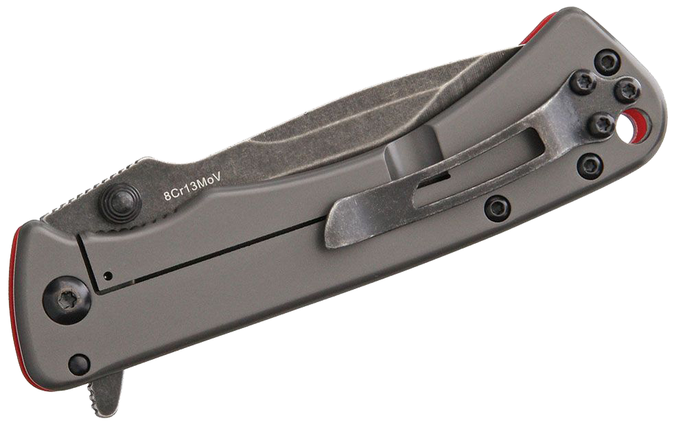 Outdoor Edge Outdoor Edge Small Divide Frame Lock Plain Folding Knife - 3 Inch Blade #oedv30 Dim Gray