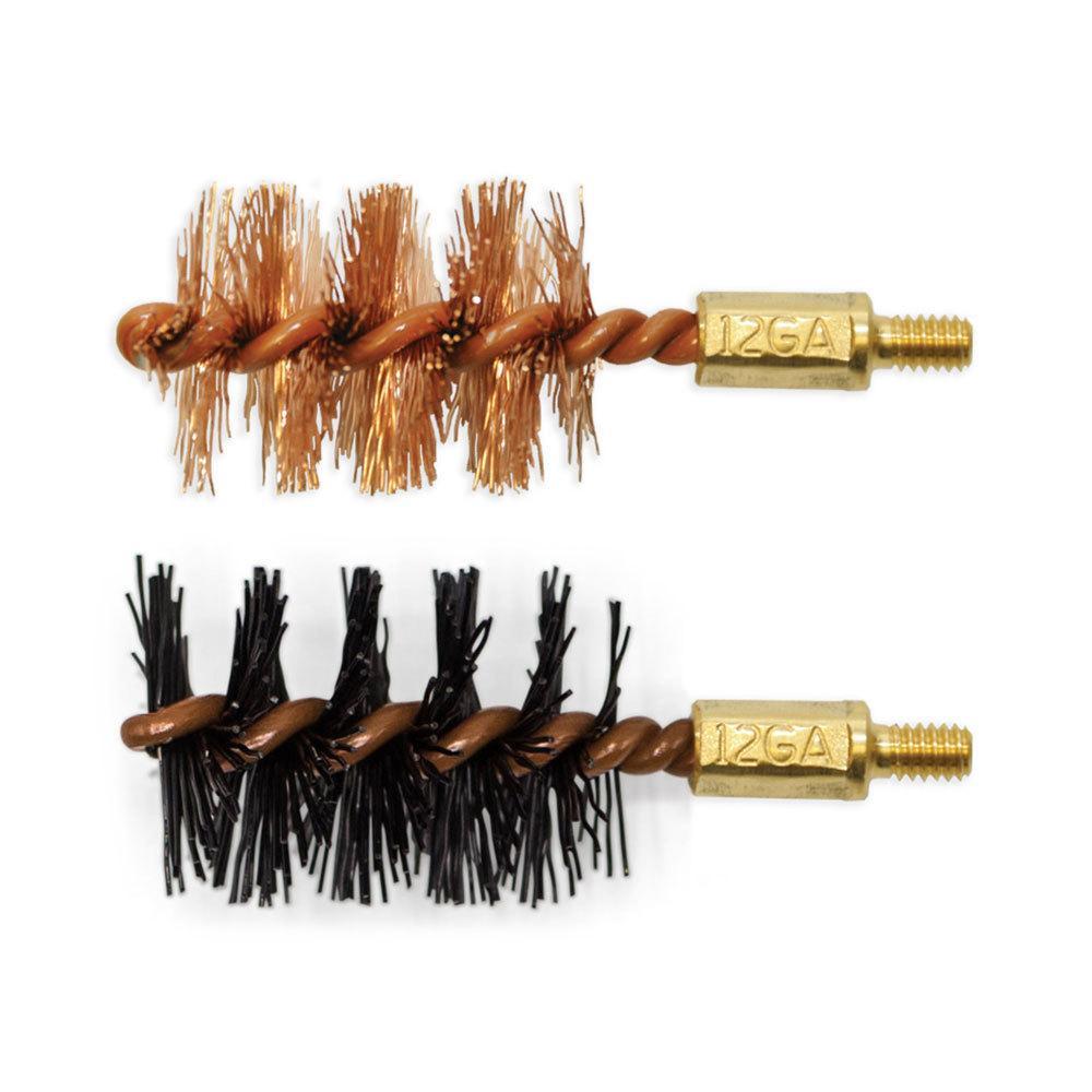 Otis Otis 12Ga Shotgun Bore Brush 2 Pack (1 Nylon/1 Bronze) Sienna