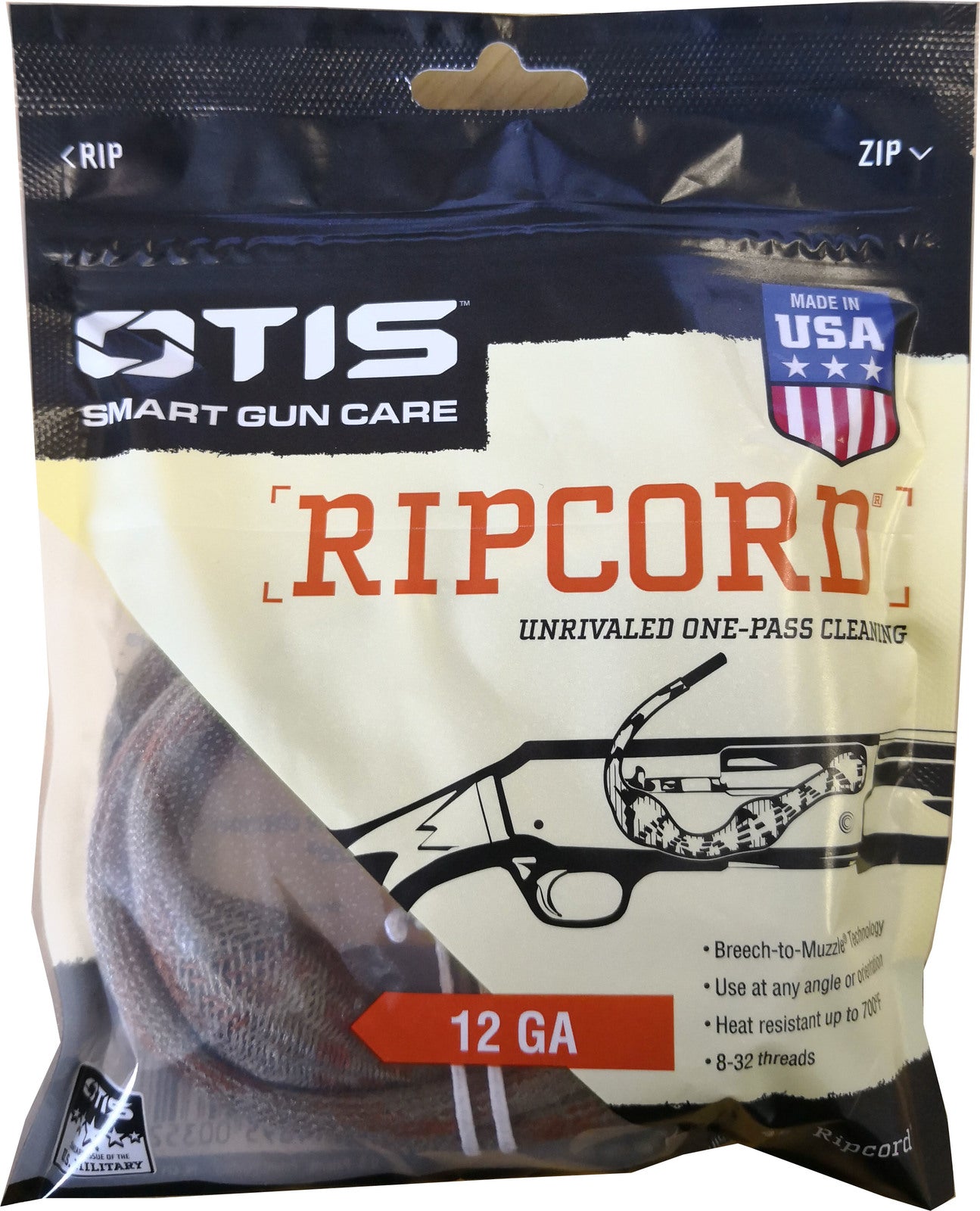 Otis Otis Ripcord Shotgun Cleaner For .12G Bisque