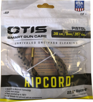Otis Otis Ripcord Pistol Cleaner For .38Cal/9Mm/357Cal Gray