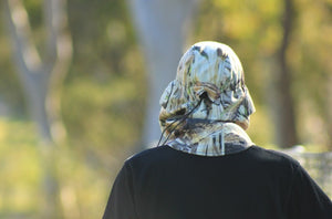 Pro-Tactical Max-Hunter Hunting Outdoor Fleece Hood Mask - Koorangie Camo #fm-001 Light Slate Gray