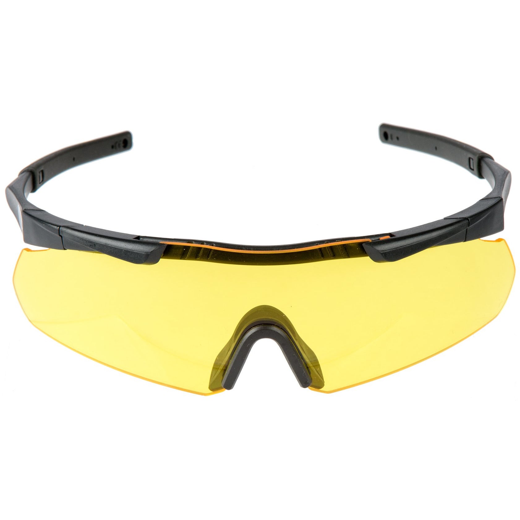 Earmor Earmor 400 Uv Protection Impact Resistant Blade Style Shooting Glasses #s01 Amber Khaki