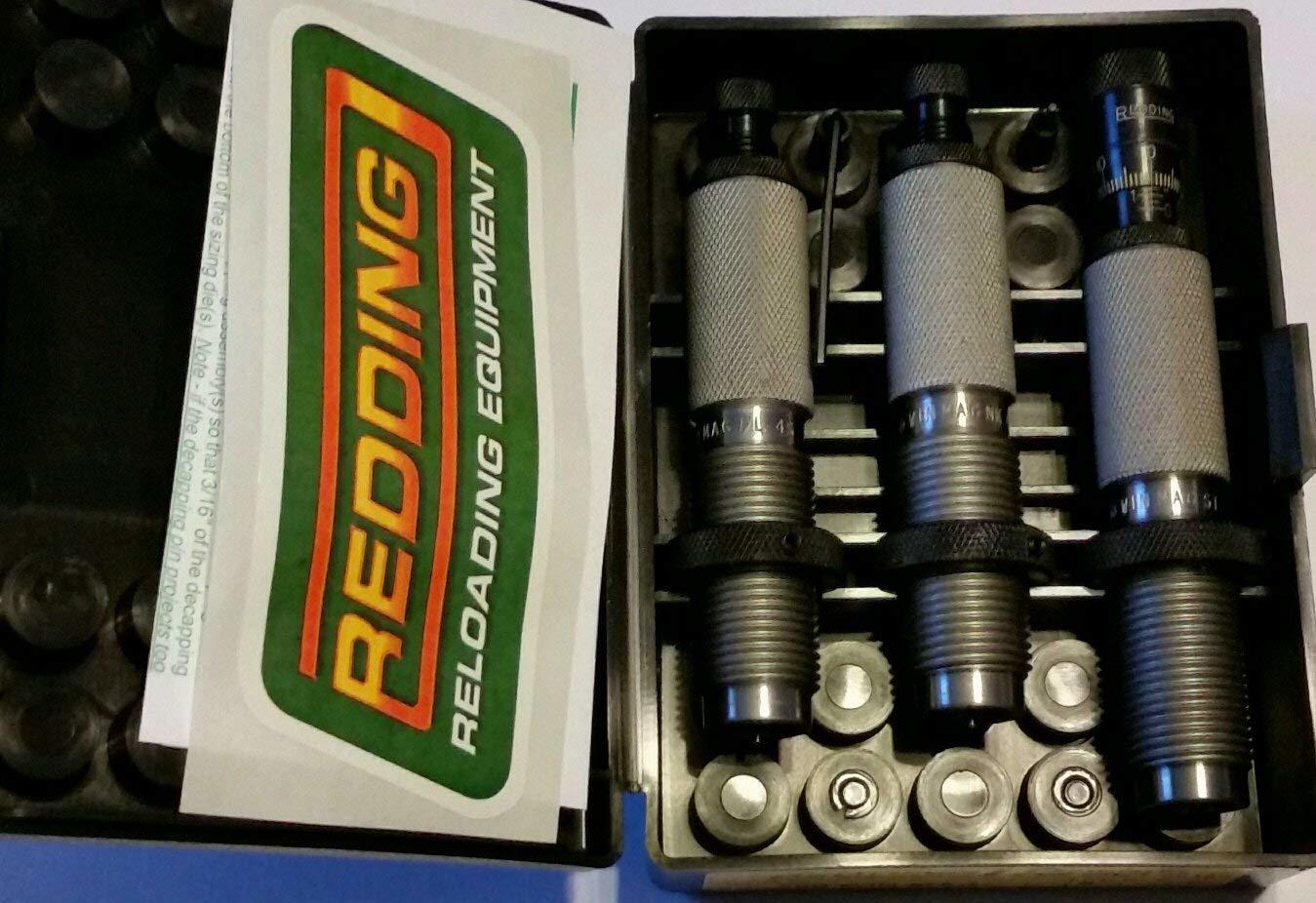 Redding Redding 300 Win Mag Premium Dlx Die Set Dark Olive Green