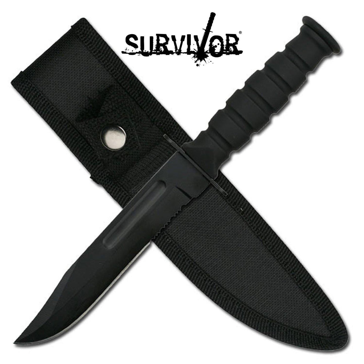 Survivor Bowie Fine Fixed Blade Knife - 7.25 Inches Overall #hk-1023Dp - Xhunter New Zealand