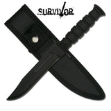 Survivor Survivor Hunting Fixed Blade Knife Bowie - 7.5 Inches Overall #hk-1023Dg Dark Slate Gray