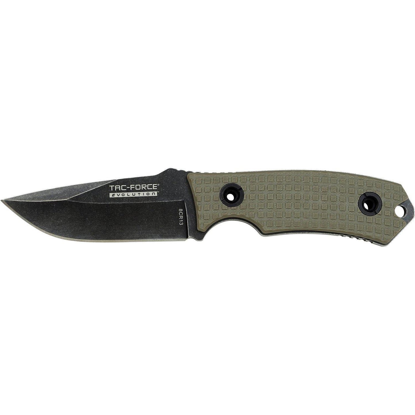 Tac-Force Evolution Tanto Stonewashed Fixed Blade Knife - 8 Inches Overall G10 Handle #tfe-Fix002-Tn - Xhunter New Zealand