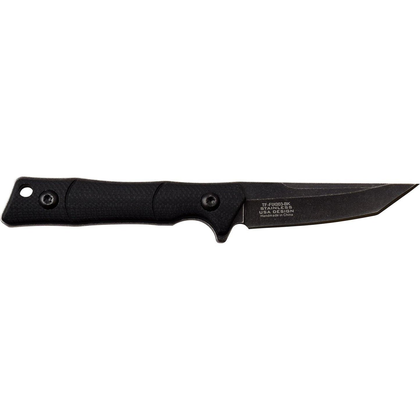 Tac-Force Tanto Tactical Fixed Blade Knife - G10 Handle 5 Inches Overall #tf-Fix003Bk - Xhunter New Zealand