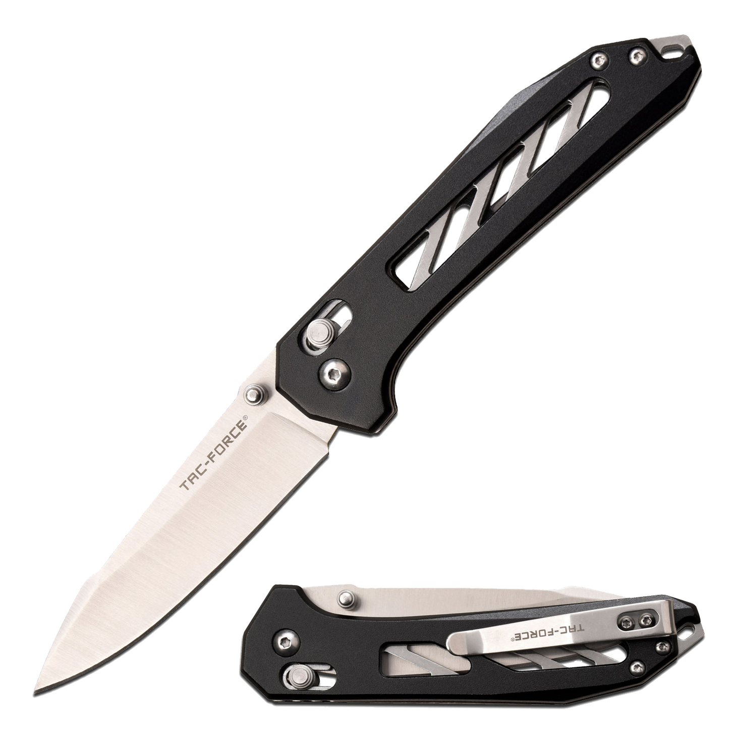 Tac-Force Tac Force Drop Point Pocket Folding Knife W Rapid Lock - Satin Blade 8 Inch Overall #tf-1035S Antique White