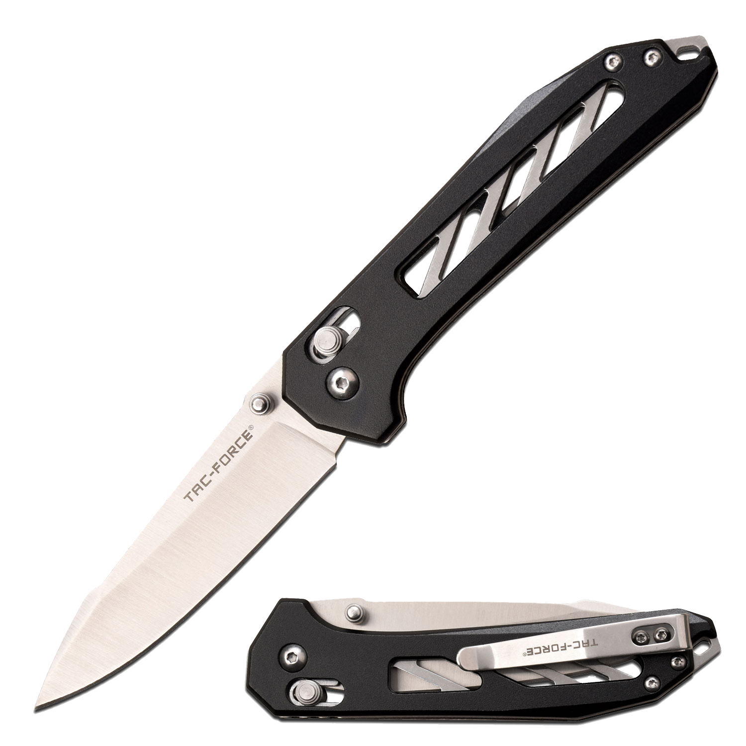 Tac-Force Tac Force Drop Point Pocket Folding Knife W Rapid Lock - Satin Blade 8 Inch Overall #tf-1035S Antique White