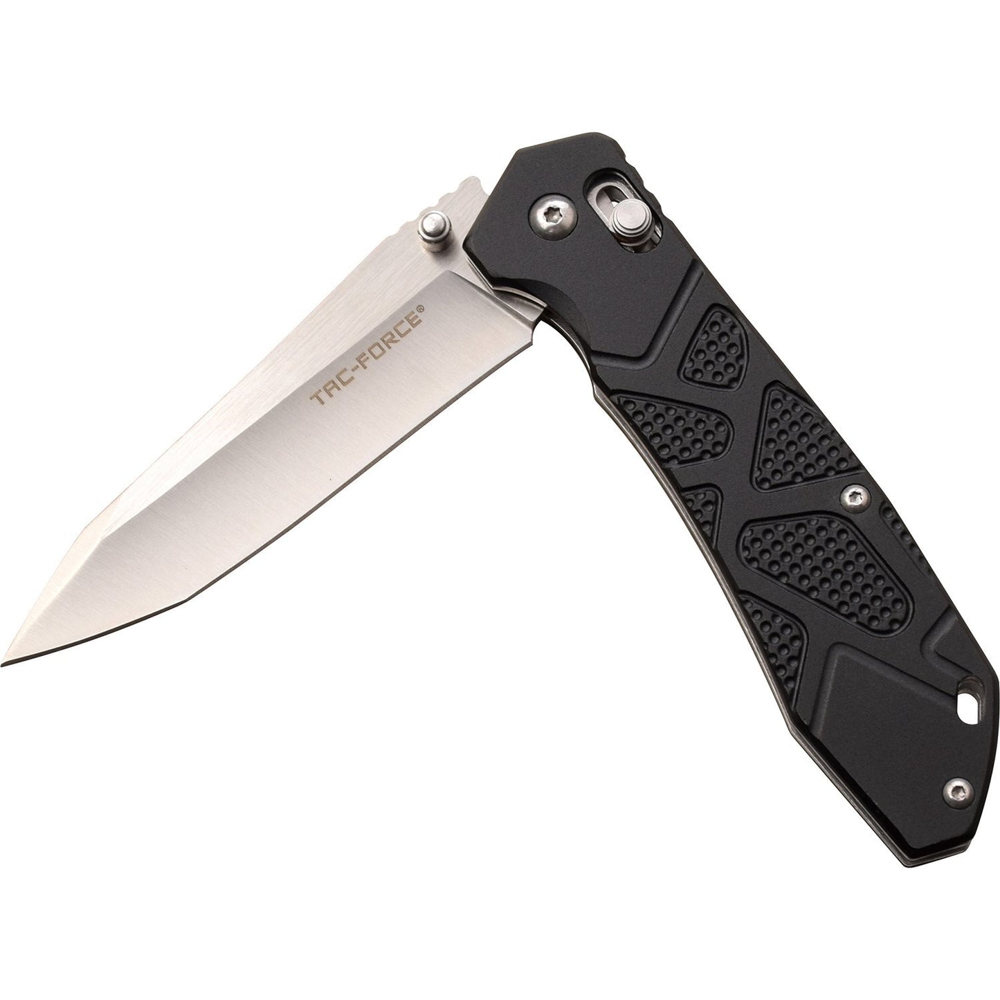 Tac-Force Tac-Force 8 Inch Hunting Tanto Manual Folding Knife - Black #tf-1031Bk Antique White