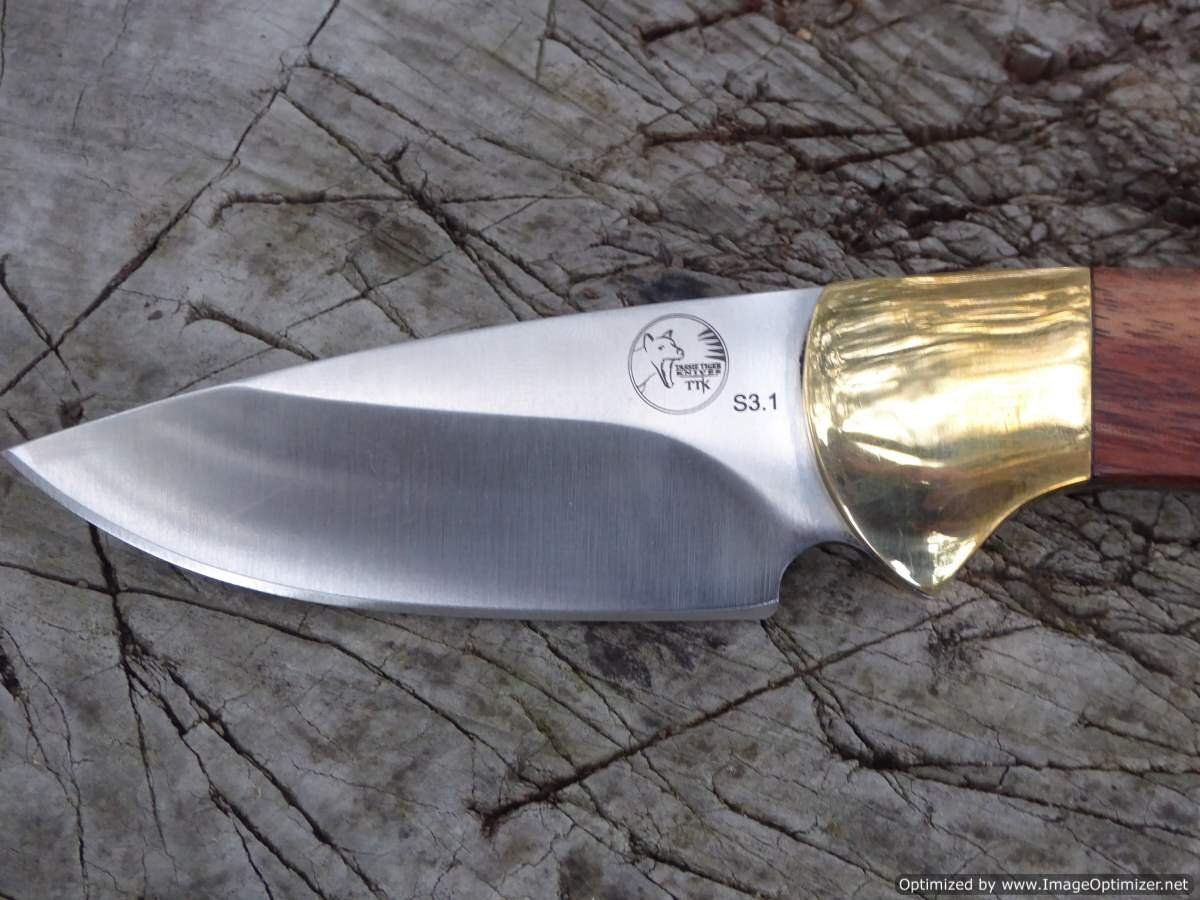 Tassie Tiger Knives Tassie Tiger 3 Inch Fixed Blade Skinner Hunting Knife - Nylon Sheath #s3.1N Lavender
