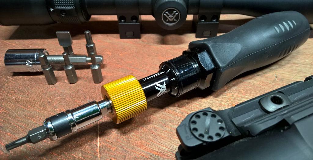 Vortex torque clearance wrench mounting kit