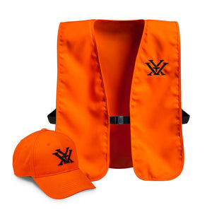 Vortex Vortex Cap And Lightweight Vest Combo - Blaze Orange #vo22074Blz Orange Red