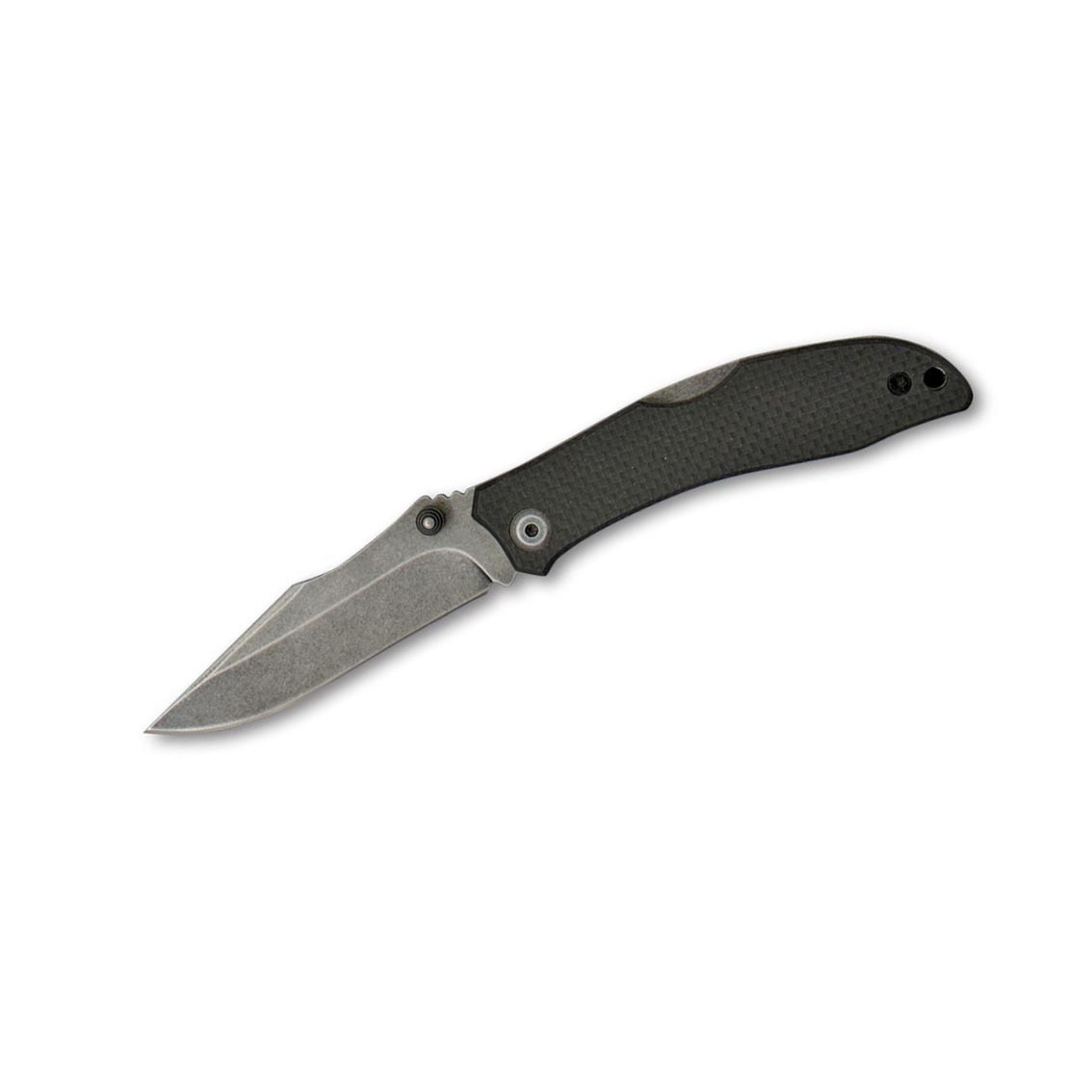 Xhunter Cobra 6.1 Inch Drop Point Lockback Pocket Folding Knife - Black #kf0298 Black Dark Slate Gray