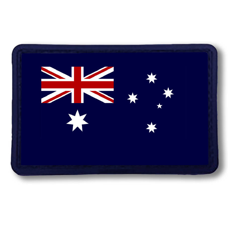 Xhunter Xhunter Velcro Patch Badge Australia Flag Label - Self Adhesive #3236 Midnight Blue