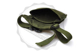 Xhunter Xhunter Canvas Shotgun Shell Shooter Bag - Double Compartment #00098 Dark Olive Green