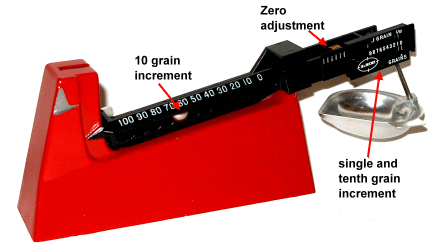 Lee Precision Lee Precision Safe Magnetic Powder Scale Red