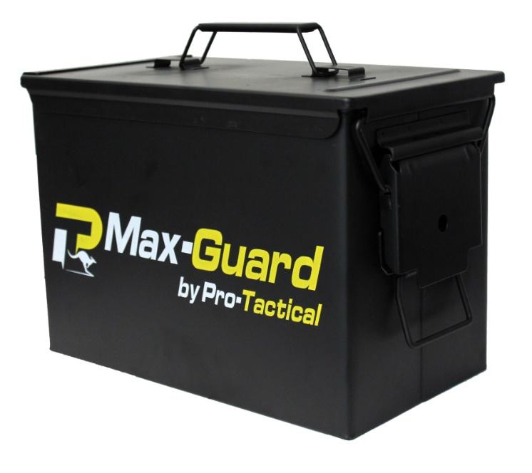 Pro-Tactical Max-Guard Ammo Can - "fat Fifty" Saw Military Style	Pa108 Black